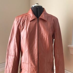 Ladies leather jacket